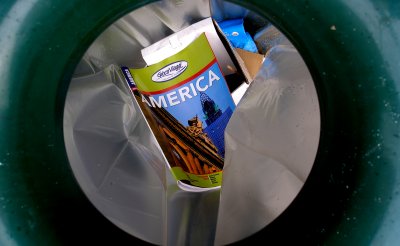 America in the trash