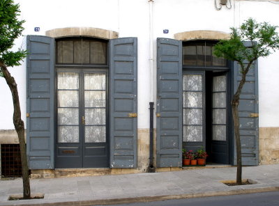 2 doors of Martina Franca - Italy