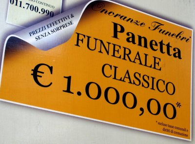 Funeral classic 1000 euri