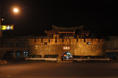 Oct 24 City Gate at night