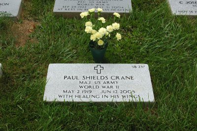 Paul Crane's grave