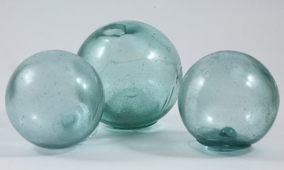 Dec 7 Glass fishing floats