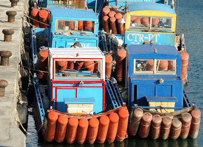 Dec 8  Wooden fishing boats