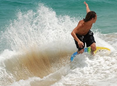 June 8  Skimboarding