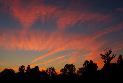 Oct 15  Contrails