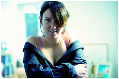 Joanne modelling November 2006