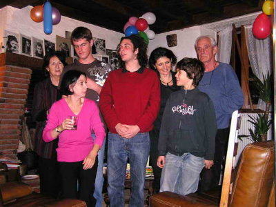  L'un des anniversaires de  Zébro le 25 nov 2006