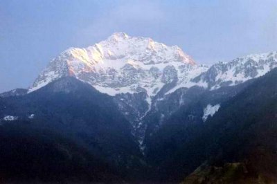 Le Bergon (2148 m) vu d'Aydius