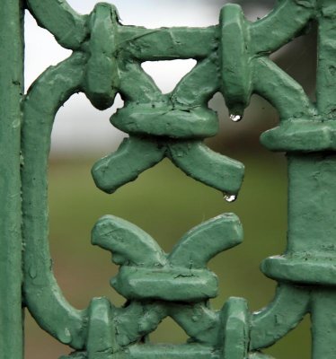 Detail of a fence