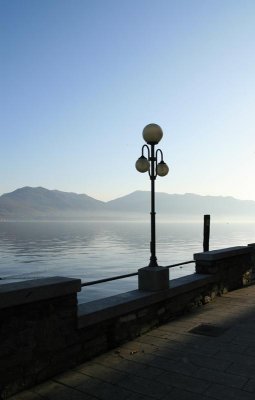 Elegant lantern in Cannero