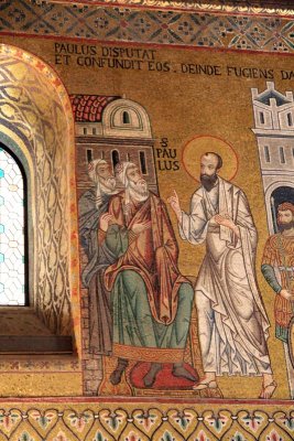 Palermo - Cappella Palatina - Mosaic Detail 2