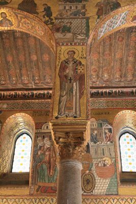 Palermo - Cappella Palatina - Mosaic Detail 3