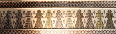 Moresque decoration in Cappella Palatina