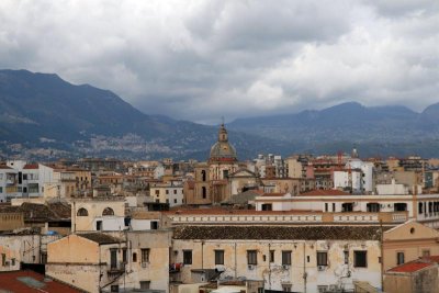 Palermo - view from hotel Ambasciatori terrace 2