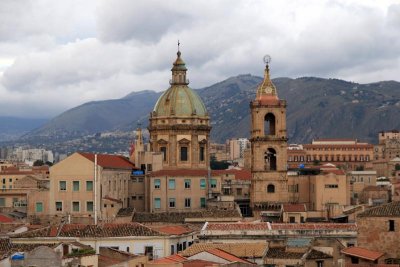 Palermo - view from hotel Ambasciatori terrace 3