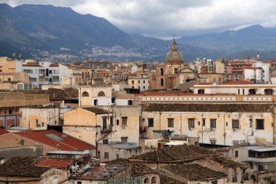 Palermo - view from hotel Ambasciatori terrace 4