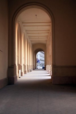 Porticoes in Budapest