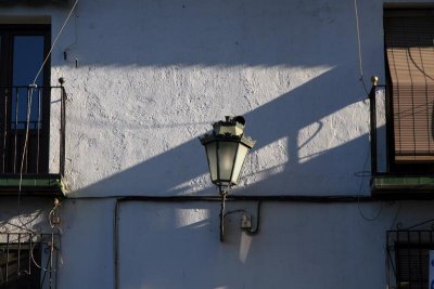 Morning lantern in Granada
