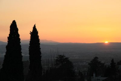 Sunset over Granada 2