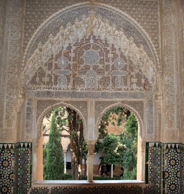 Alhambra - garden view