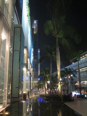 View from Siam Paragon, a huge shopping center downtown