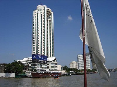 View of the Hotel from the river