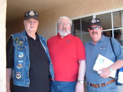 Officers Meeting - Vernon Anderson, Dave Broeker, & Bill Cummings