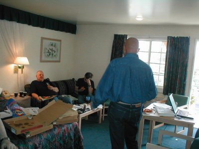 Officers Meeting - Vernon Anderson, Vaughn Hull, & Bob Palochik