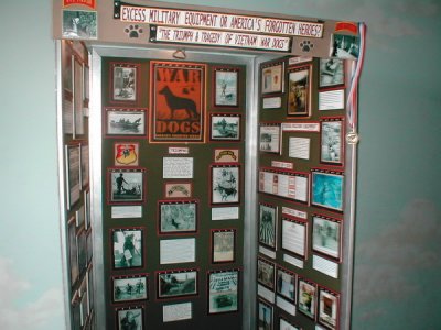 March Field Museum Display - The Triumph and Tragedy of Vietnam War Dogs -1