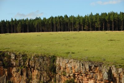 Landscape of Blijderiver Canyon