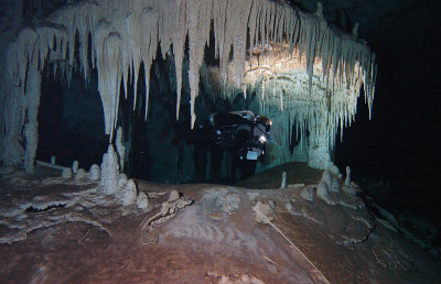 Cave diving Quintana Roo 2007