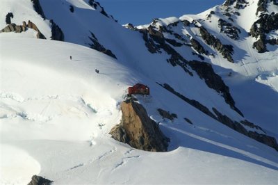 Helicopter view of around Fox and Franz Josef Glaciers
