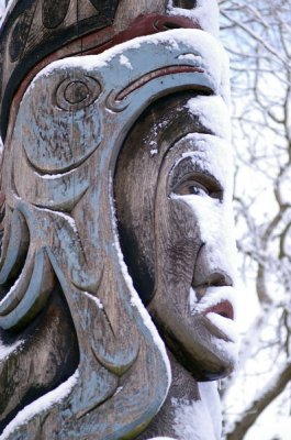 Totem close-up