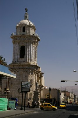 City of Arequipa - elevation 2200m.