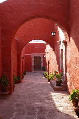 A view down one of the streets