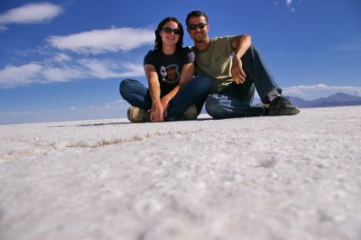 Staying cool on the salt pan