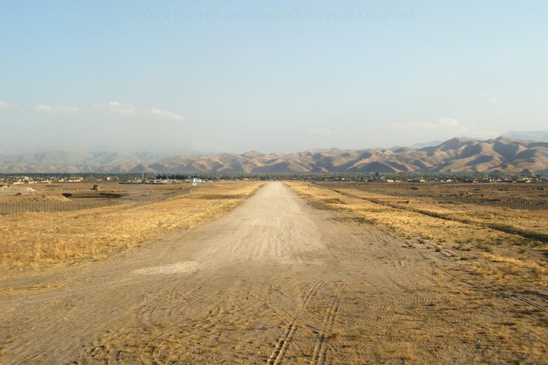 Short final Meymaneh, Afghanistan