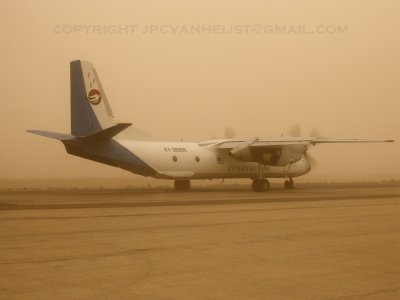 Antonov in duststorm