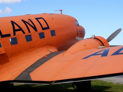 Orange Dakota DC-3