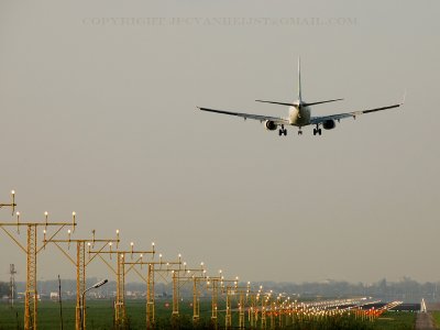 Transavia landing