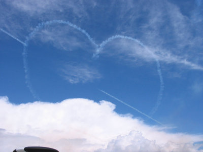 A heart in the sky!