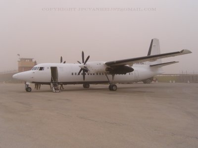 Fokker in the duststorm