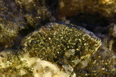 Titanite covered by Chlorite (Furkapass, Switzerland)
