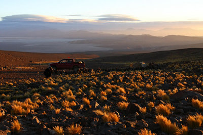 Sunset over Salar de Pedernales 1