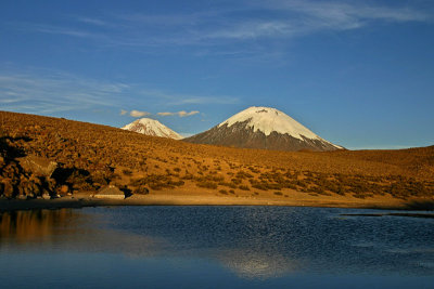 Parinacota sunset 1