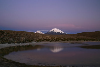 Parinacota sunset 4