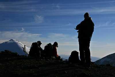 Resting at Guallatire