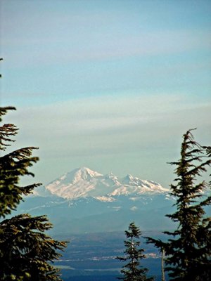Mt. Baker from Grouse Mountain