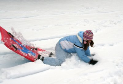down she goes
