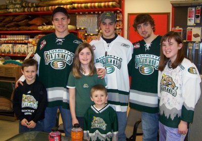 Bryson, Hailey, Owen, & Sydney with Leland Irving, Brennan Sonne, & Zach Hammil